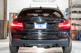 AWE Touring Edition Axle-back Exhaust for BMW F22 M235i / M240i - Chrome Silver Tips (90mm) - Mounted